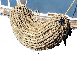 Types of Marine fenders-rope