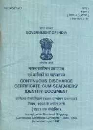 Indian CDC-Continuous Discharge Certificate